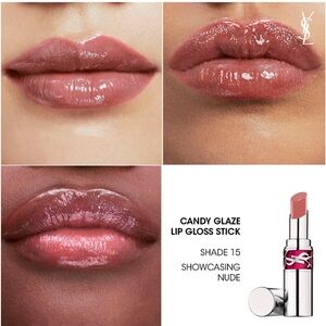 NIB YSL 15 CANDY GLAZE LIP GLOSS STICK